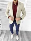 Tinuta barbati smart casual Pantaloni + Camasa + Sacou 10518